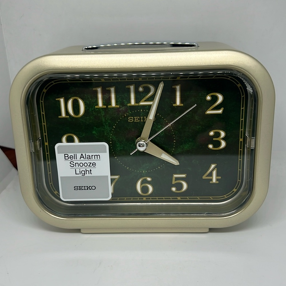 Seiko alarm clock new with box